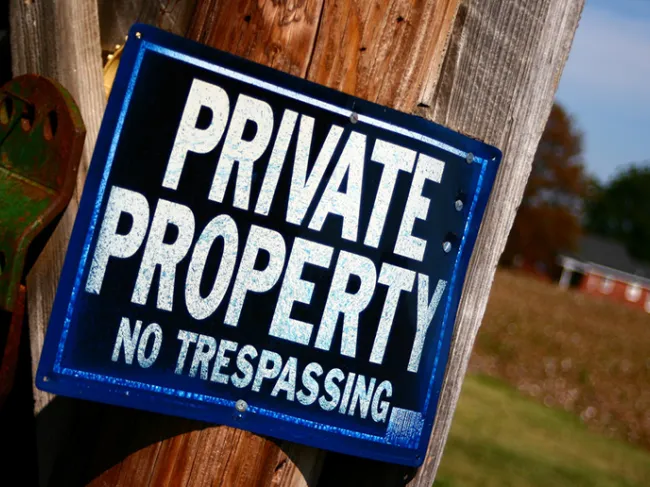 private property